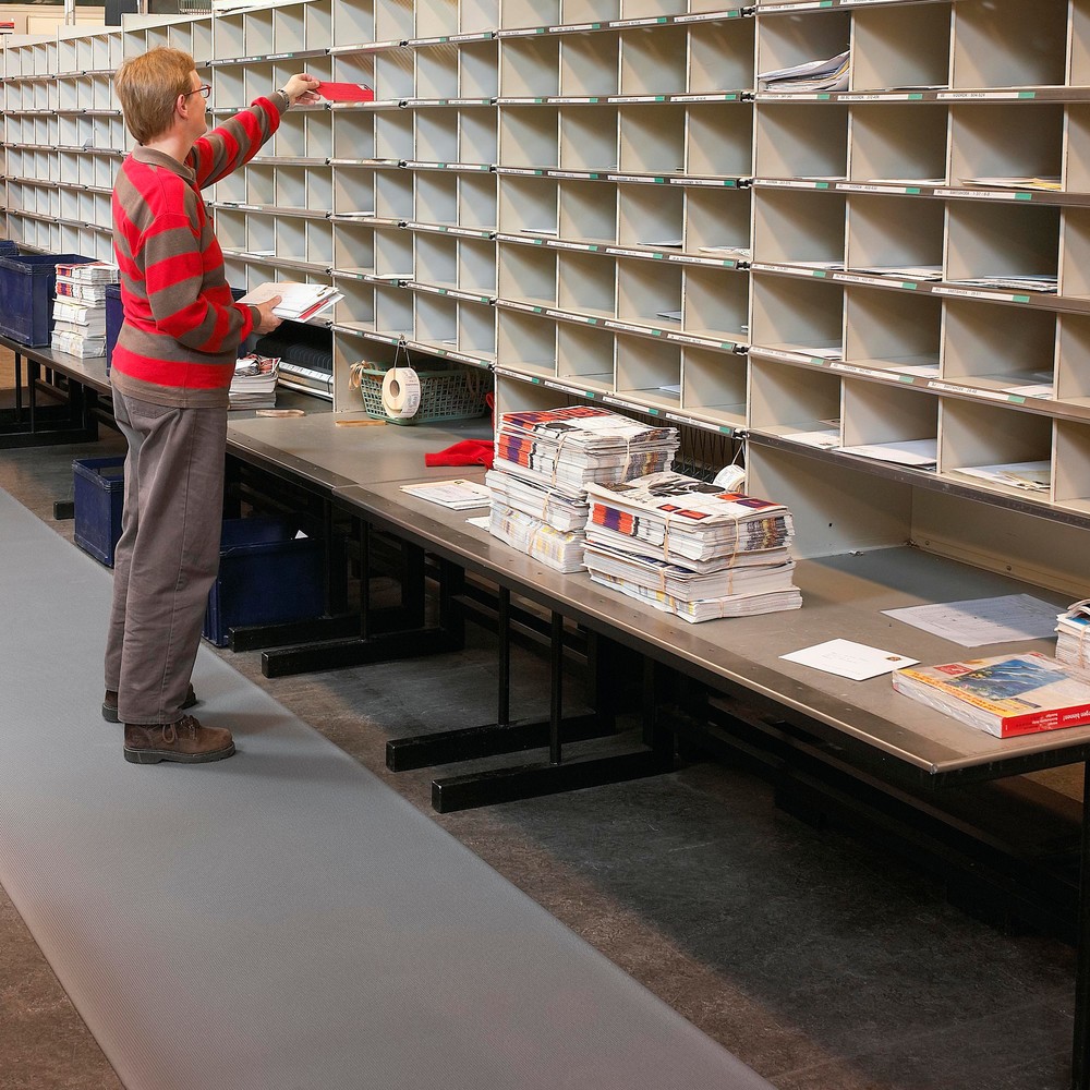 Produktabbildung Nr. 2: NoTrax Anti-Ermüdungsmatte, PVC/Vinylschaum, genoppt, lfm x 600 mm, grau