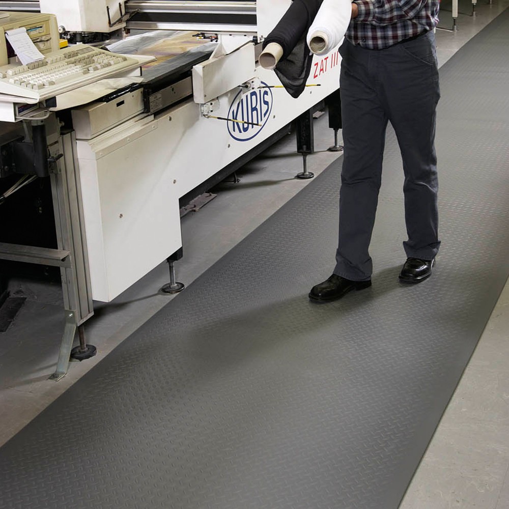 Produktabbildung Nr. 2: NoTrax Anti-Ermüdungsmatte, texturierte Oberfläche, BxL 18,3 m x 910 mm, schwarz