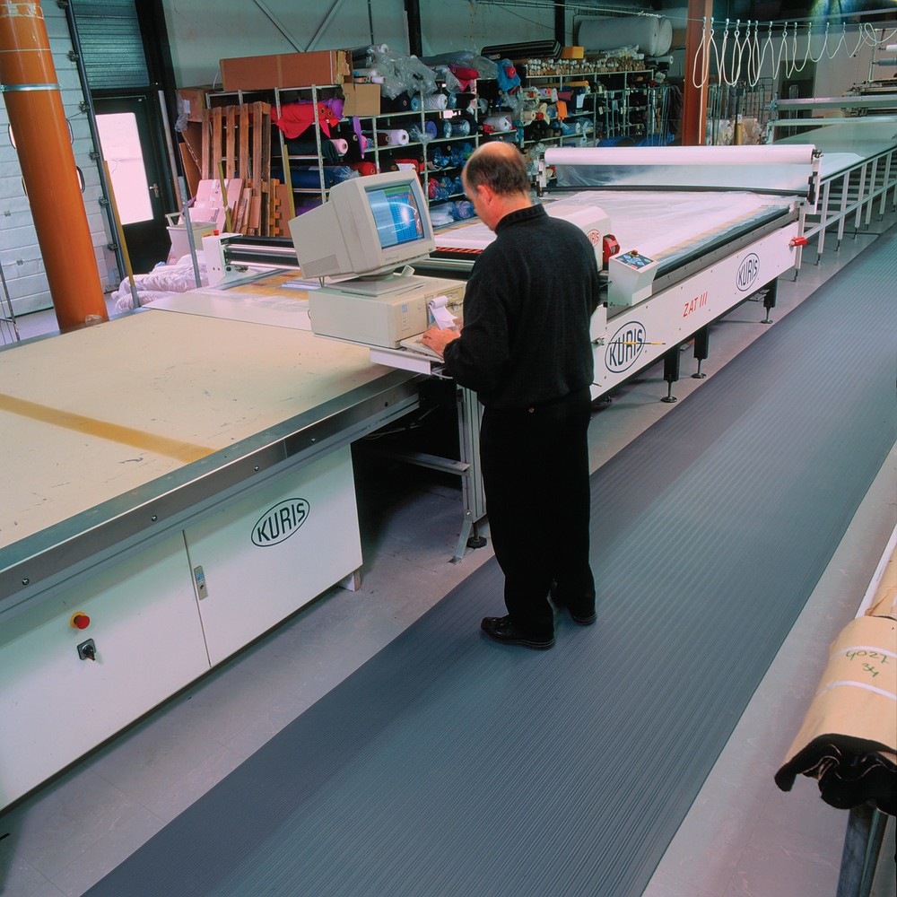 Produktabbildung Nr. 4: NoTrax Anti-Ermüdungsmatte Premium, Vinylschaum, BxL 600 x 910 mm, grau
