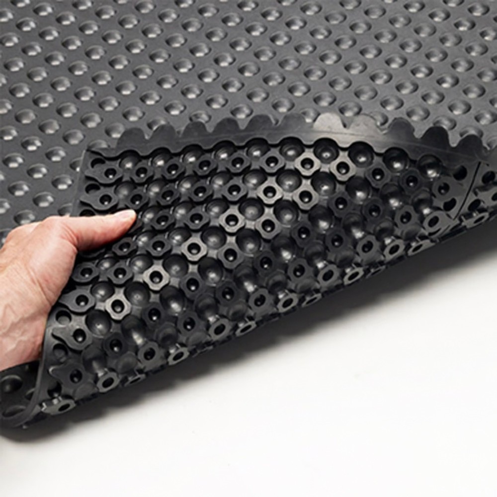 Produktabbildung Nr. 3: NoTrax Anti-Ermüdungsmatte SkywalkerHD™ ESD Nitrile, BxL 910 x 910 mm, schwarz