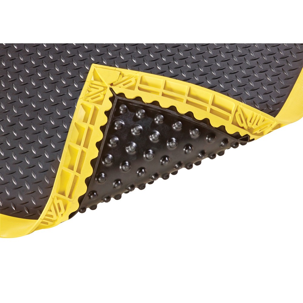 Produktabbildung Nr. 3: NoTrax Arbeitsplatz-Schweissmatte Diamond Flex™ Nitrile, BxL 970 x 1.630 mm, schwarz