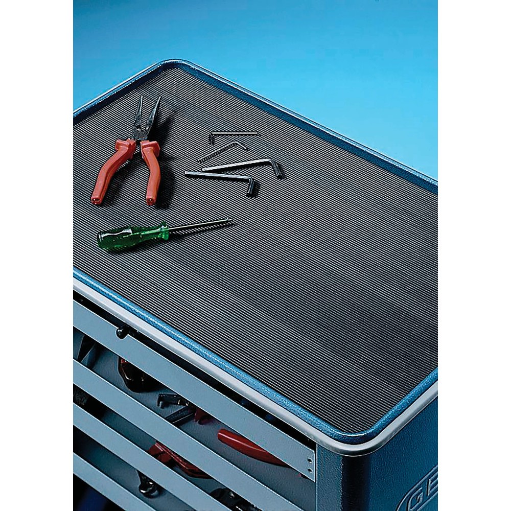 Produktabbildung Nr. 2: NoTrax Gummiauflage Rib ‘n’ Roll P3™, fein gerillt, BxL 10 m x 1.000 mm, schwarz