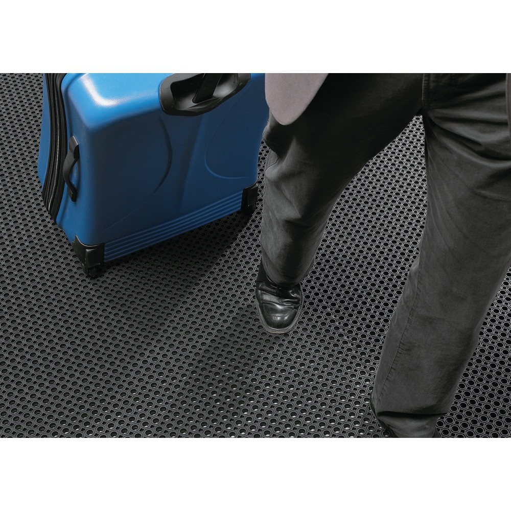 Produktabbildung Nr. 3: NoTrax Paillasson Oct-O-Flex Bevelled™, lxP 900 x 1 500 mm, noir