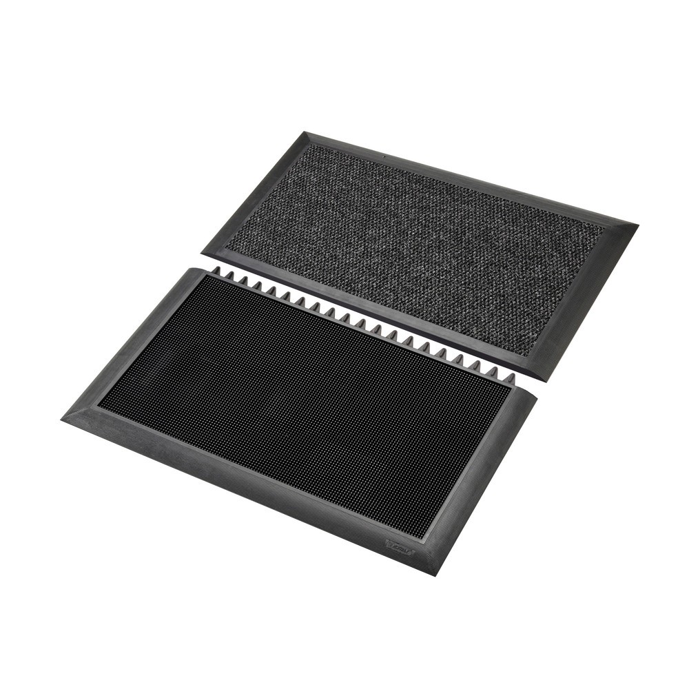 Produktabbildung Nr. 2: NoTrax Paillasson Sani-Master™, désinfectant, lxP 914 x 1 050 mm, anthracite/noir