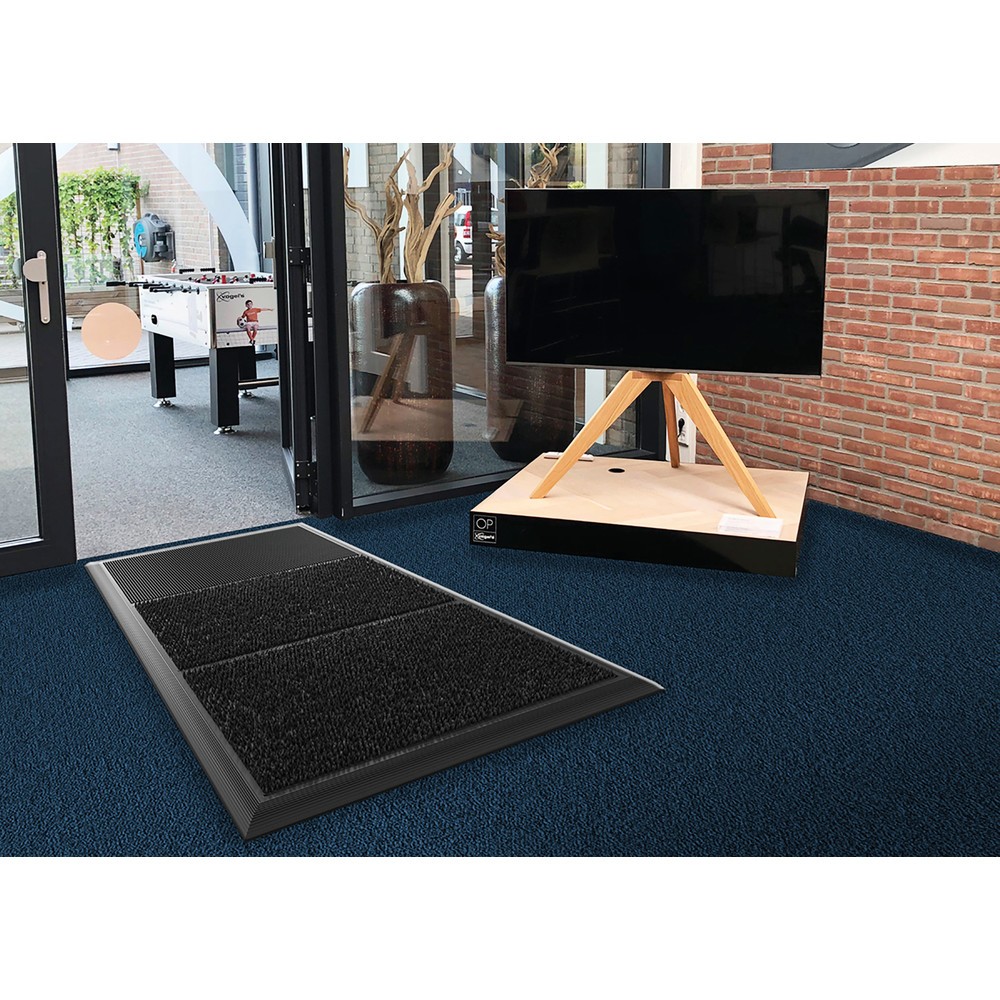 Produktabbildung Nr. 4: NoTrax Paillasson Sani-Master™, désinfectant, lxP 914 x 1 525 mm, anthracite/noir