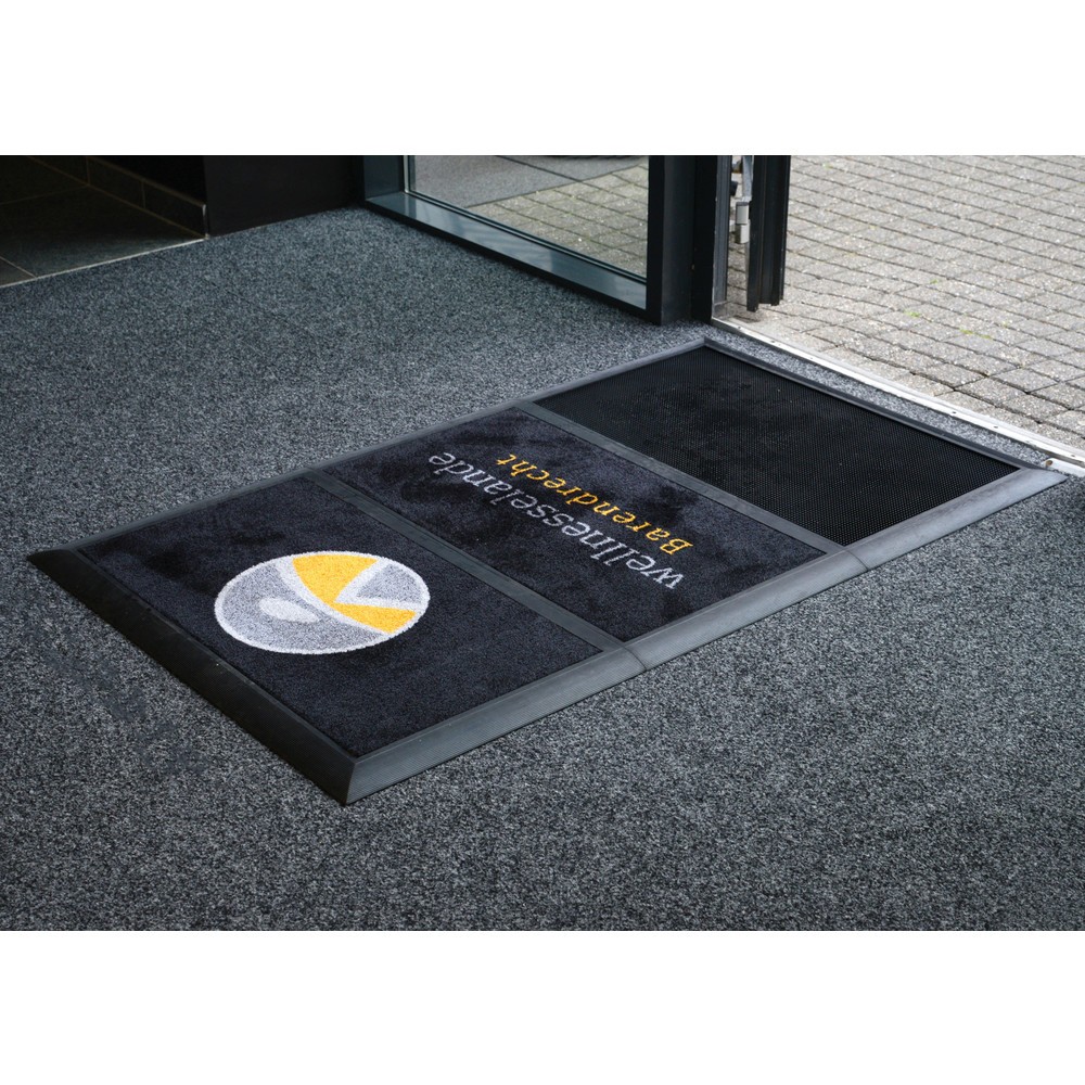 Produktabbildung Nr. 6: NoTrax Paillasson Sani-Master™, désinfectant, lxP 914 x 1 525 mm, anthracite/noir