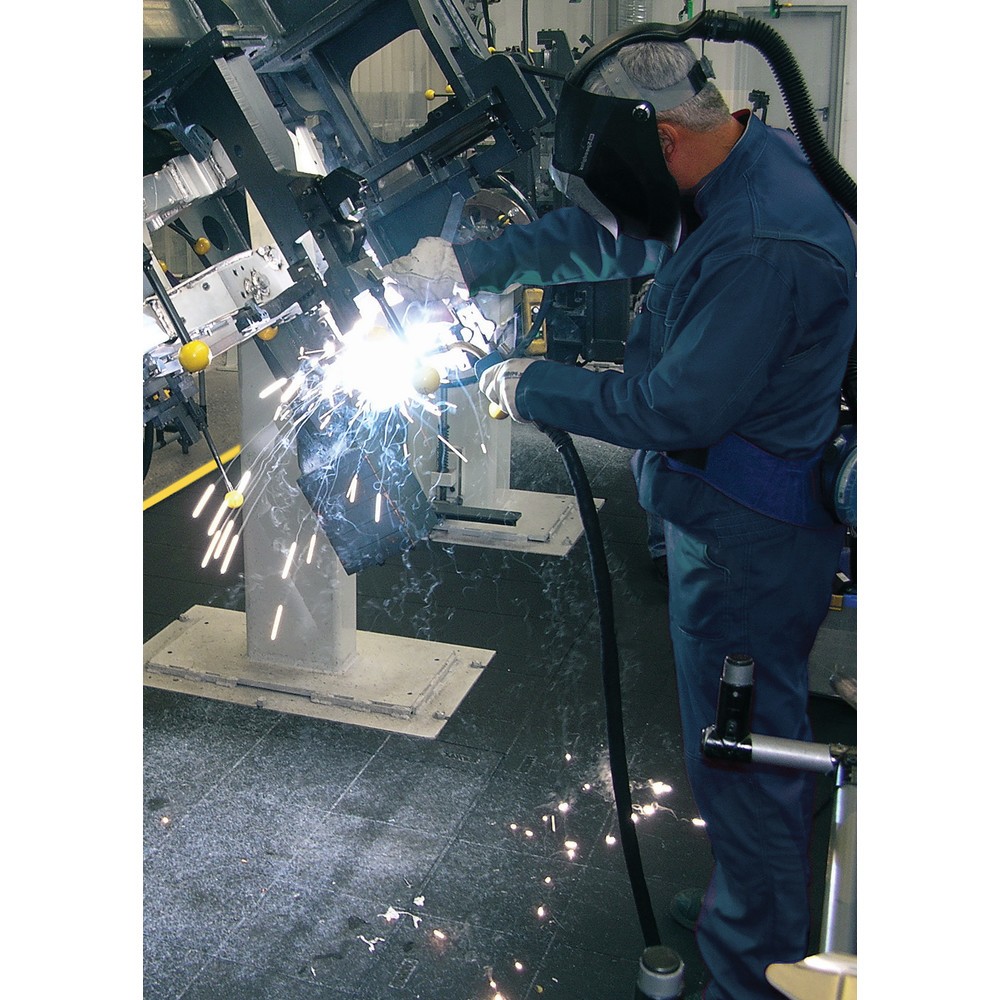 Produktabbildung Nr. 2: NoTrax Tapis anti-fatigue Cushion Ease Solid™ Nitrile FR, lxP 910 x 910 mm, noir
