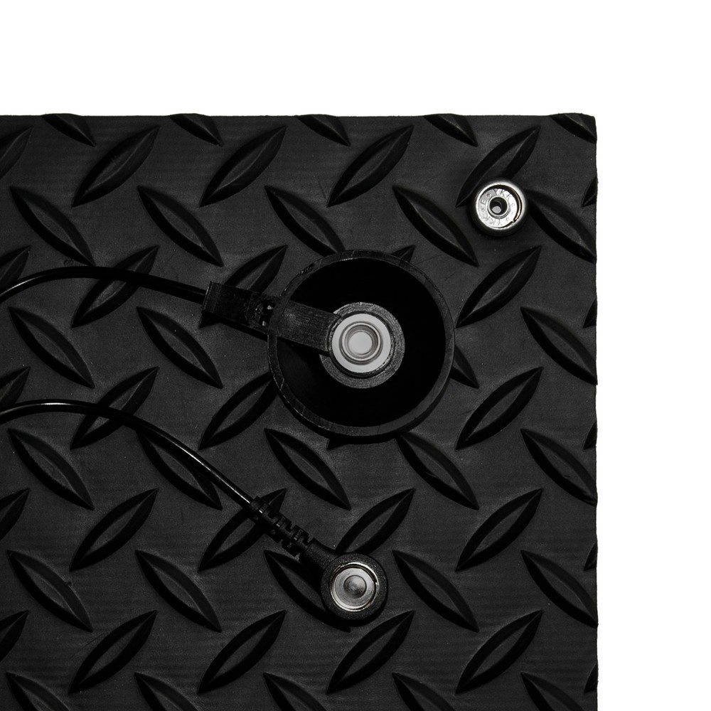 Produktabbildung Nr. 2: NoTrax Tapis anti-fatigue Diamond Stat™, lxP 600 x 910 mm, noir