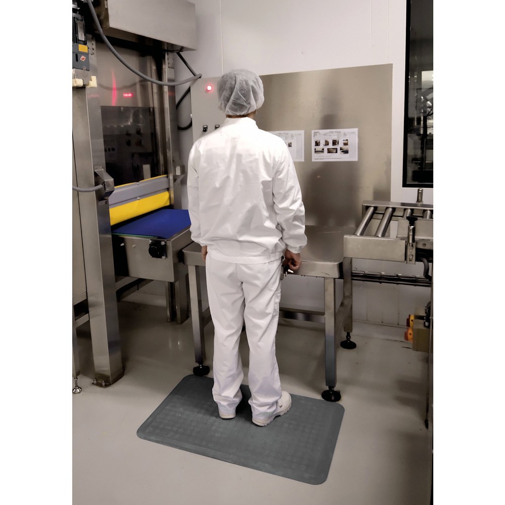 Produktabbildung Nr. 2: NoTrax Tapis anti-fatigue Sani-Flex™, lxP 610 x 910 mm, gris