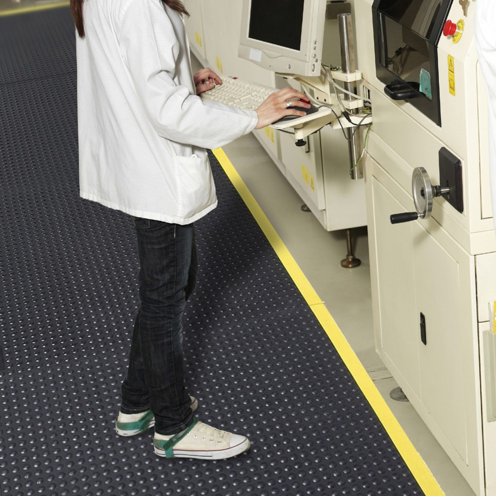 Produktabbildung Nr. 7: NoTrax Tapis anti-fatigue SkywalkerHD™ ESD, lxP 910 x 910 mm, noir