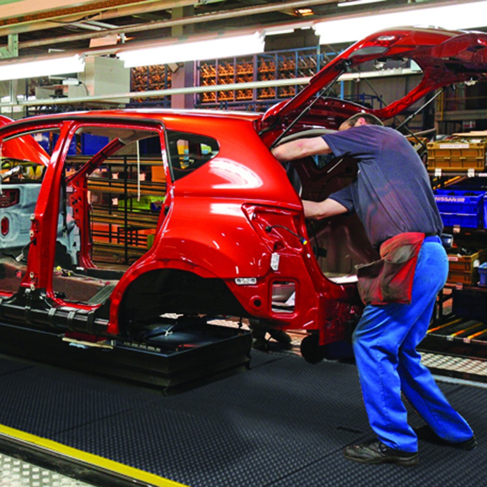 Produktabbildung Nr. 5: NoTrax Tapis anti-fatigue SkywalkerHD™ Nitrile, lxP 910 x 910 mm, noir