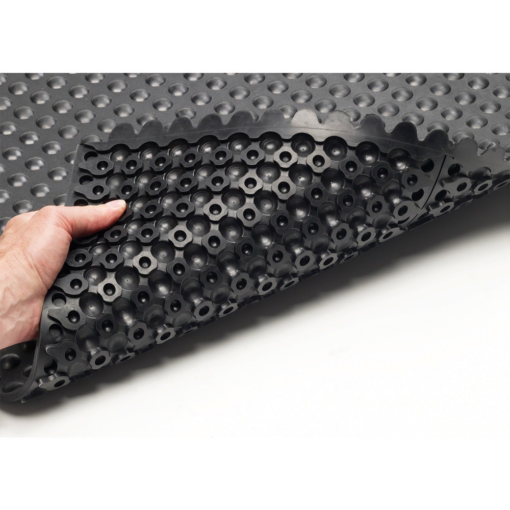 Produktabbildung Nr. 4: NoTrax Tapis anti-fatigue SkywalkerHD™ Nitrile, lxP 910 x 910 mm, noir