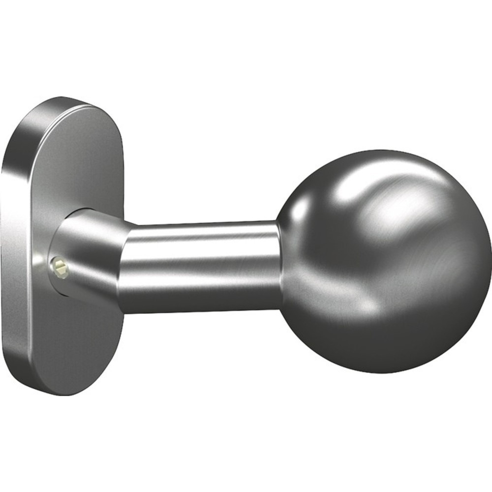 Produktabbildung: OGRO Profiltürknopf OGRO 3548V/6620 ER, Material Edelstahl ER, fest