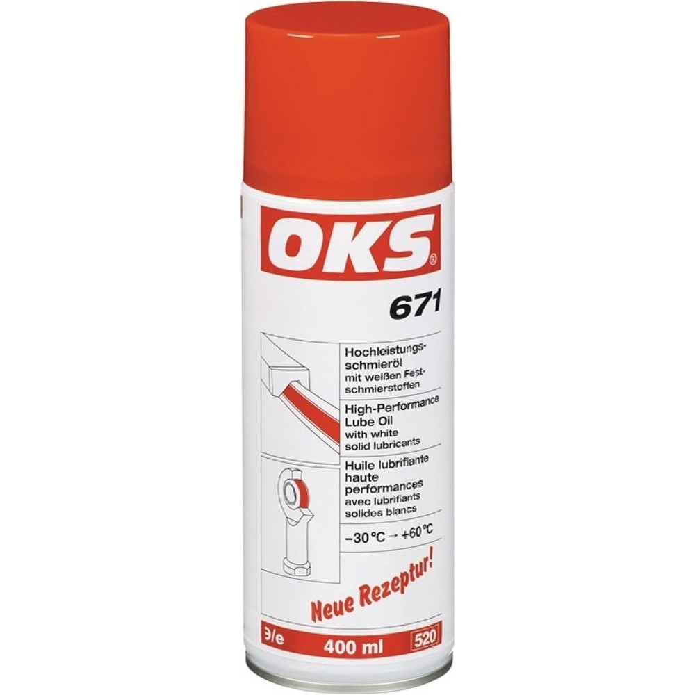 Produktabbildung: OKS Hochleistungsschmieröl 671 400 ml Spraydose
