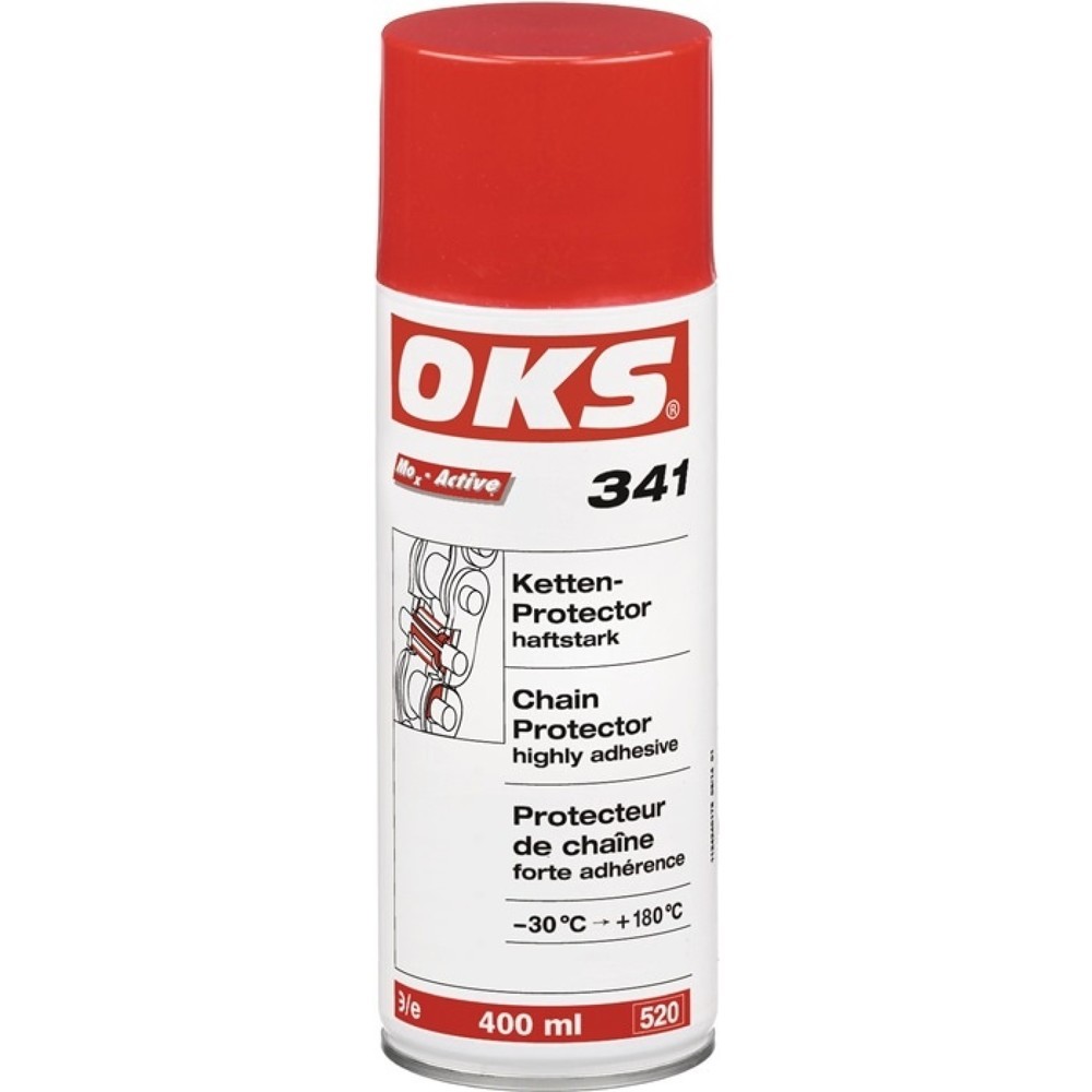 Produktabbildung: OKS Kettenprotector OKS 341, grünlich, 400 ml, Spraydose