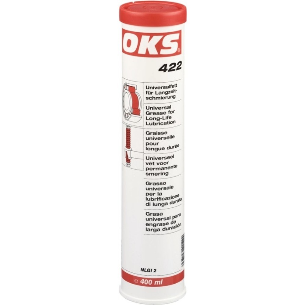 Produktabbildung: OKS Universalfett 422 400 ml hell Kartusche