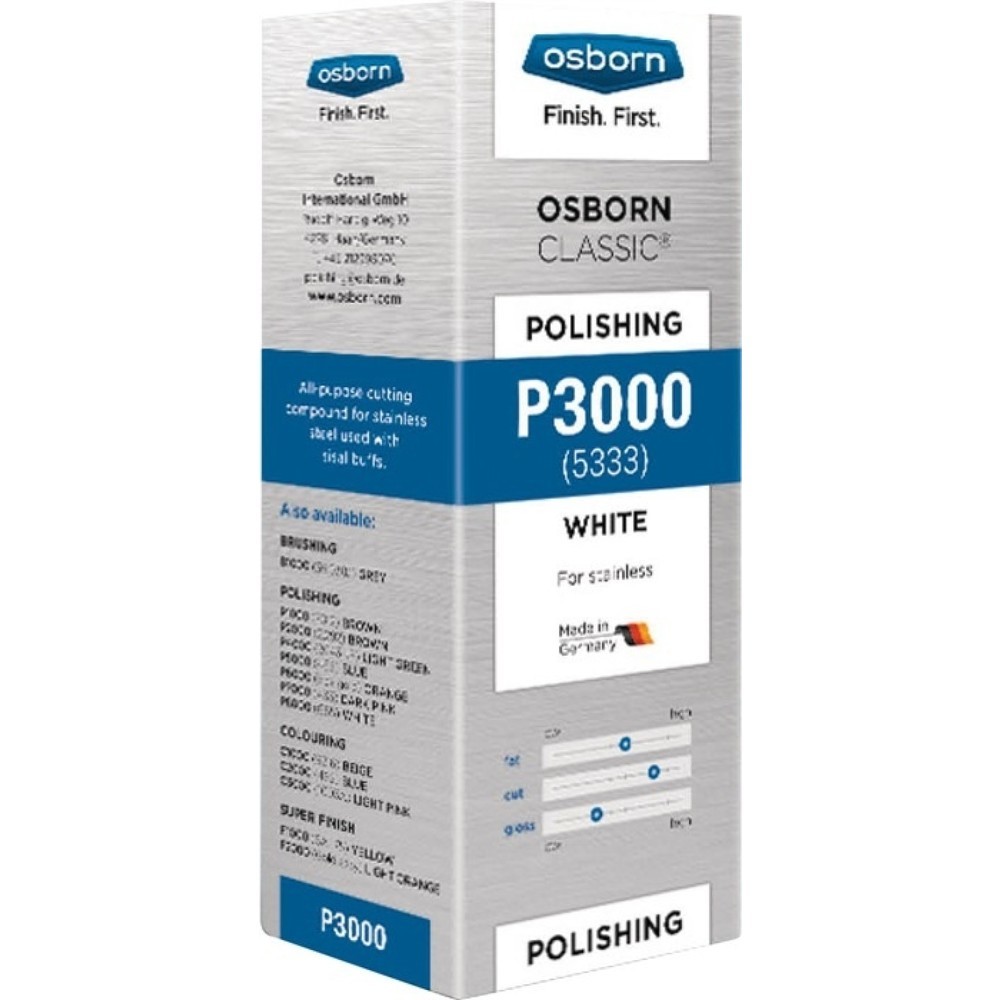 Produktabbildung: OSBORN Polierpastenriegel Vorpolitur braun