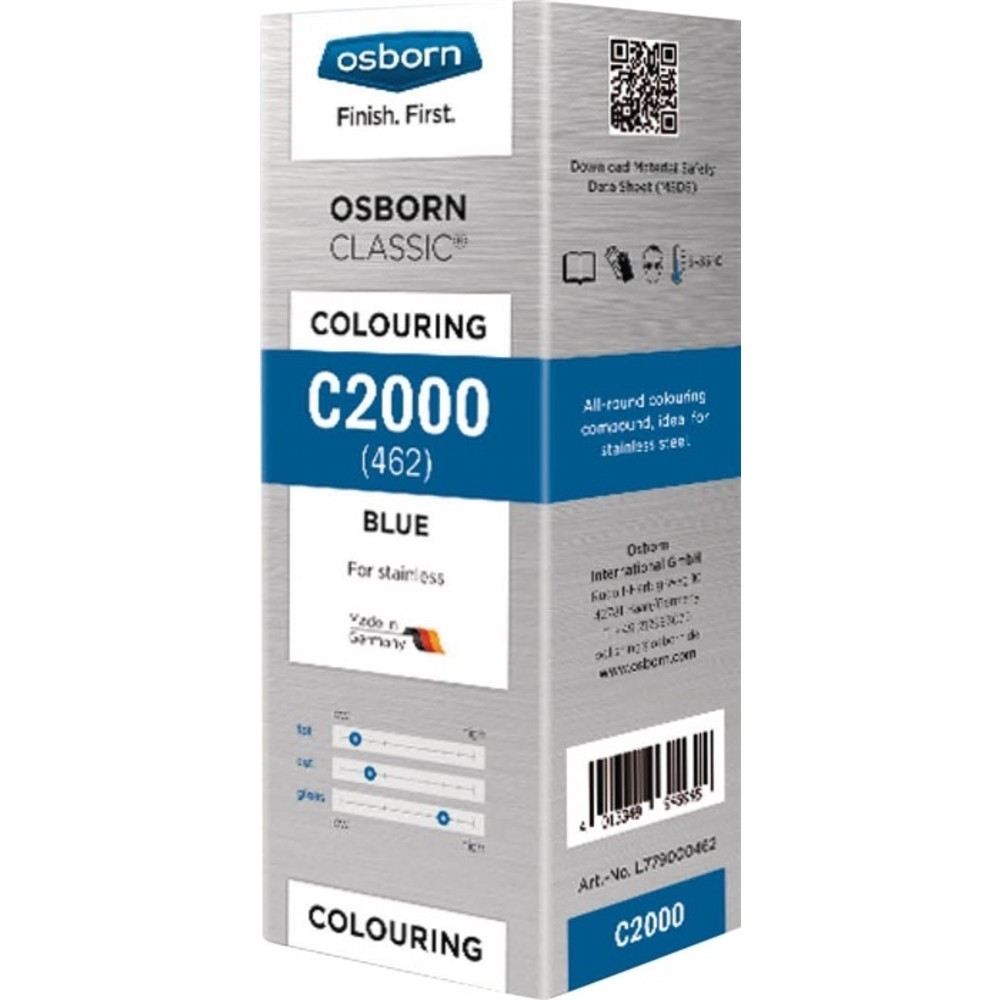 Produktabbildung Nr. 2: OSBORN Polierpastenriegel Abglänzung blau