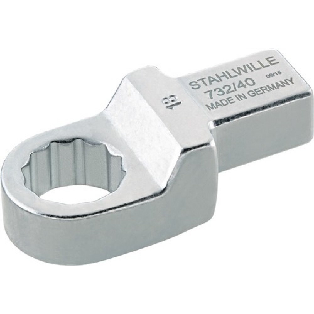 Illustration du produit: Outil à emmancher à anneau 732/40 13 ouverture de clé 13 mm 14 x 18 mm acier all