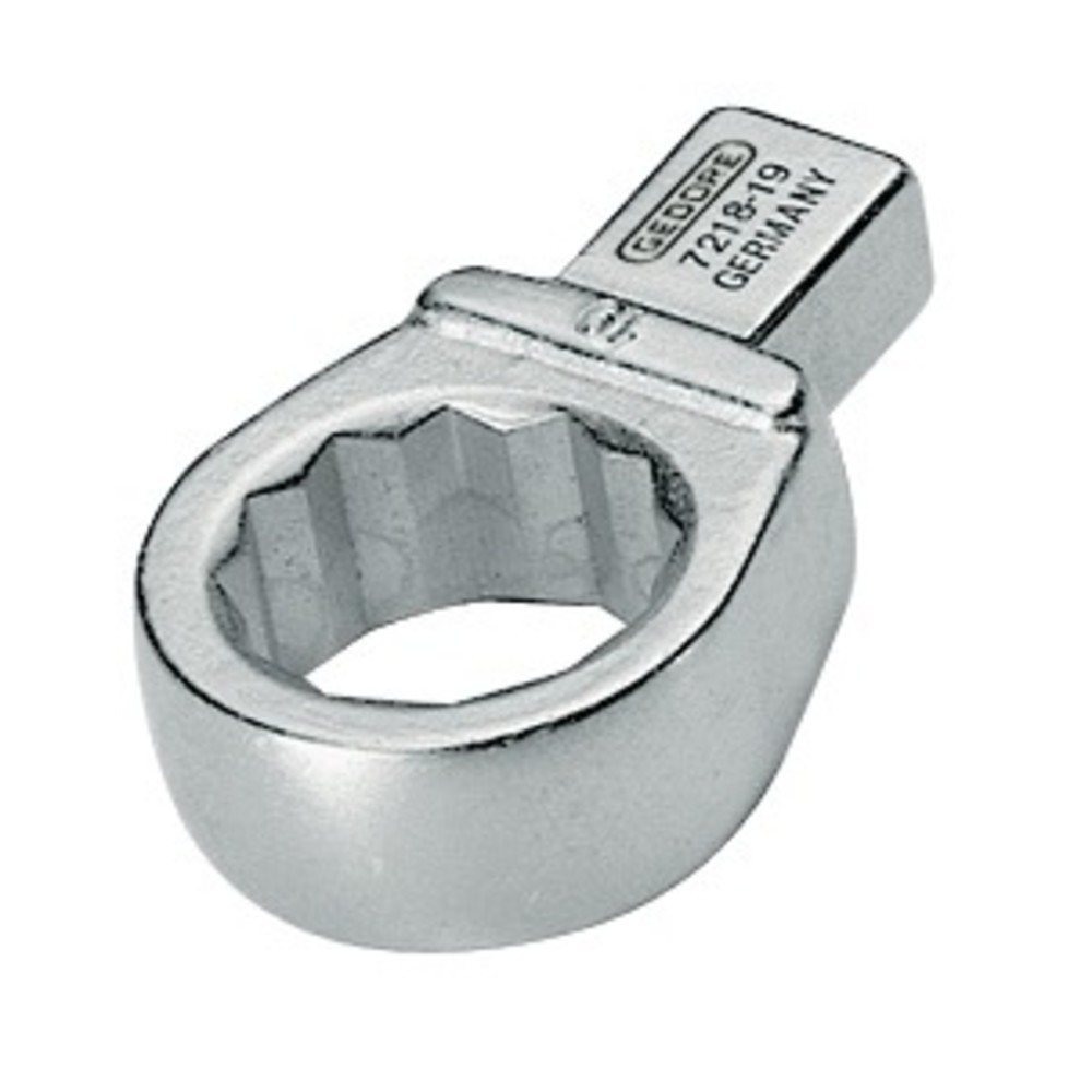 Produktabbildung Nr. 2: Outil à emmancher à anneau 7218-18 ouverture de clé 18 mm 14 x 18 mm acier CV GE