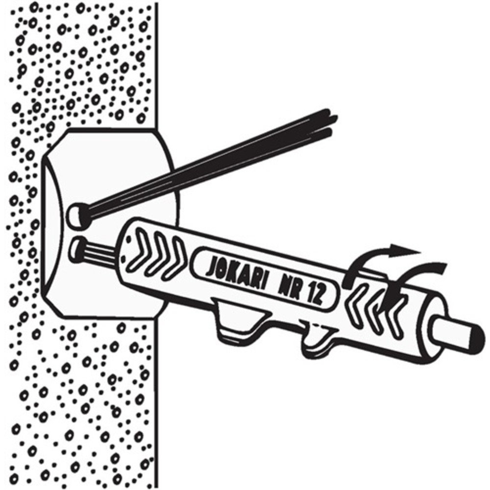 Produktabbildung Nr. 2: Outil à dégainer no. 12 longueur totale 124 mm D. de plage de travail 8,0-13,0 m