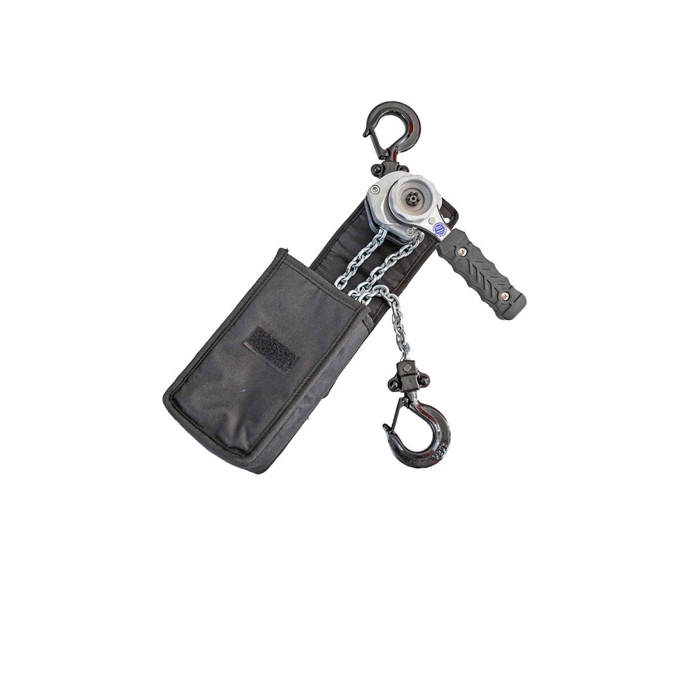 Illustration du produit: Palan à levier à cliquet Dolezych Black Series compact, capacité de charge 250 kg, longueur 1,50 m