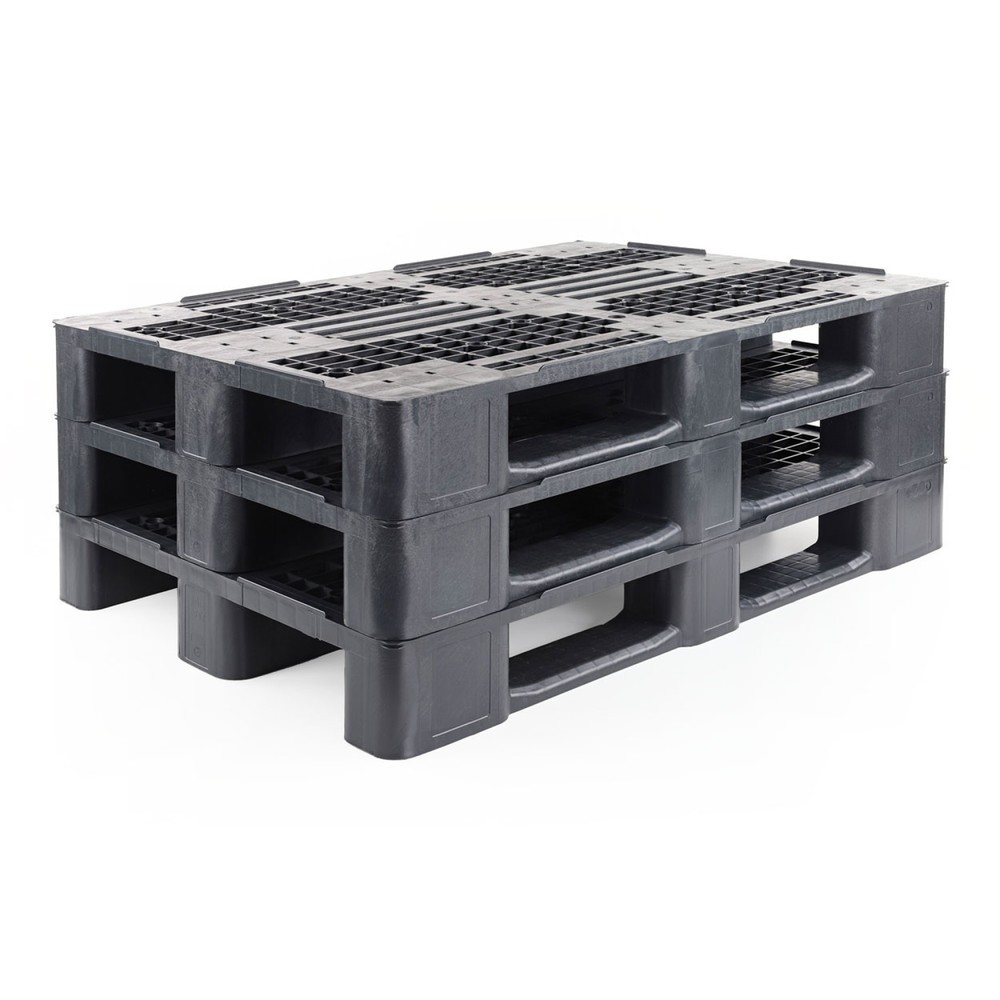 Produktabbildung Nr. 3: Palette à fluides en plastique, 1 200x800x145 mm