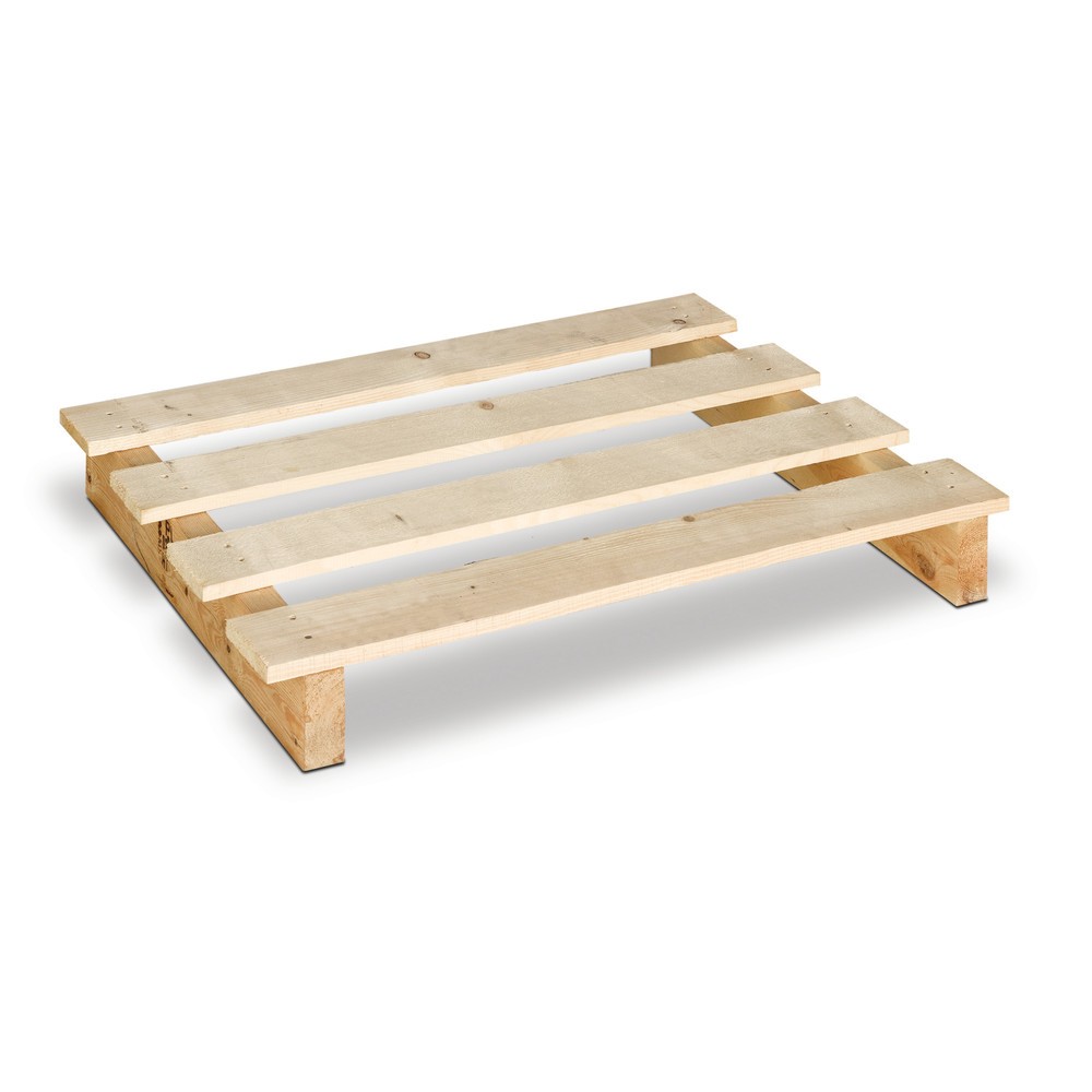 Illustration du produit: Palette non réutilisable, peut être prise par les 2 côtés, L x l x H 600 x 400 x 113 mm
