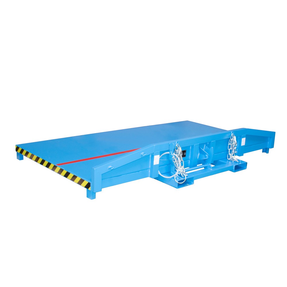 Illustration du produit: Palette de support pour grilles, L x l x H 1 540 x 2 500 x 377 mm, RAL 5012 bleu clair