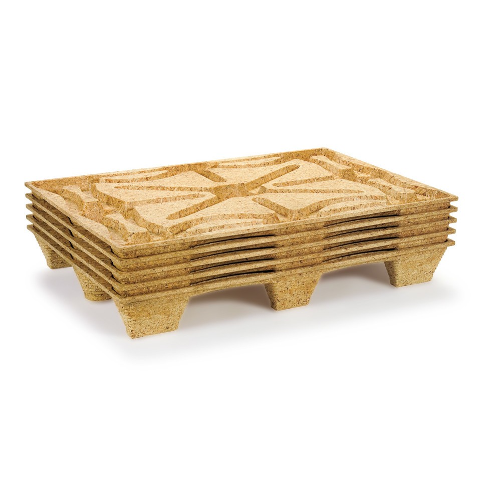 Produktabbildung Nr. 5: Palette en bois pressé, format CONTAINER, L x l 760 x 1 140 mm, capacité de charge dyn. 900 kg, 9 pieds