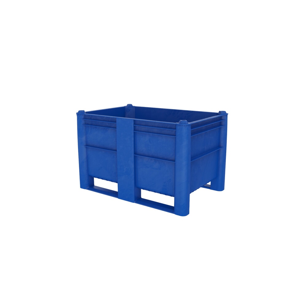 Produktabbildung: Palettenbox, 500 Liter, blau