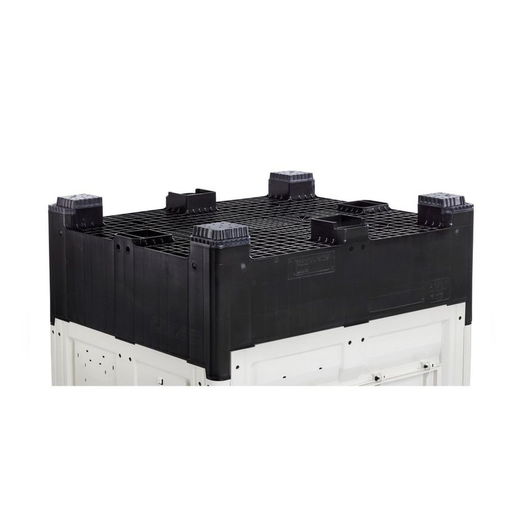 Produktabbildung Nr. 4: Palettenbox, klappbar, geschlossen, 1200x800x973 mm, mit 4 Füssen