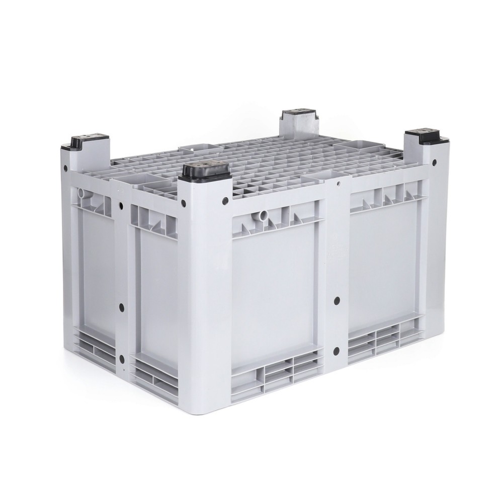 Produktabbildung Nr. 2: Palettenbox M, 1200x800x760 mm, geschlossen, mit 4 Füssen
