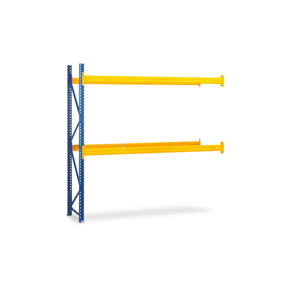 Produktabbildung: Palettenregale Typ MPB, AF, Ständerhöhe 2.500 mm, Feldlast 6.000 kg, Etagen: 2