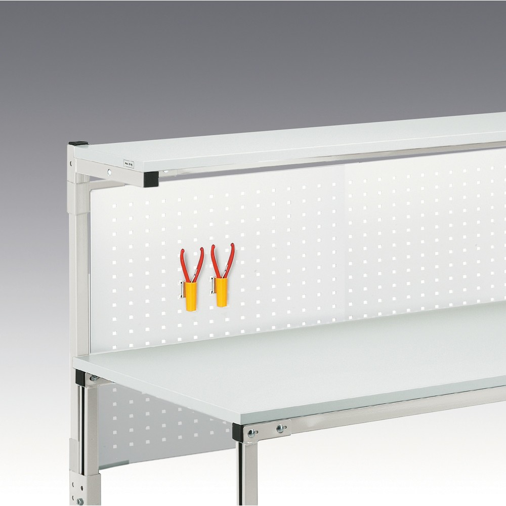 Illustration du produit: Panneau perforé pour systèmes de poste de travail ergonomiques, pour largeur 1 200 mm