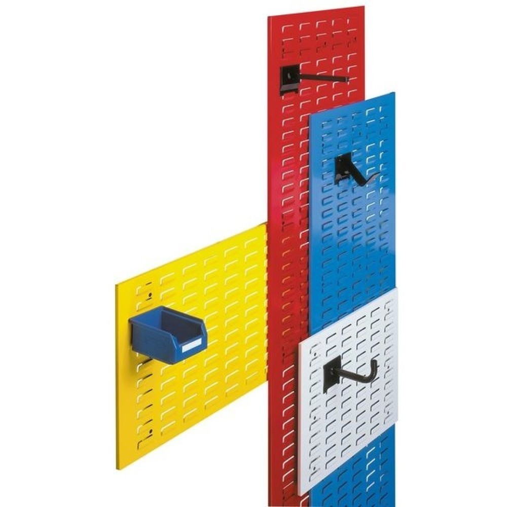 Produktabbildung Nr. 1: Panneaux unitaires pour panneaux à fentes, Hxl 1 500 x 450 mm, gris clair