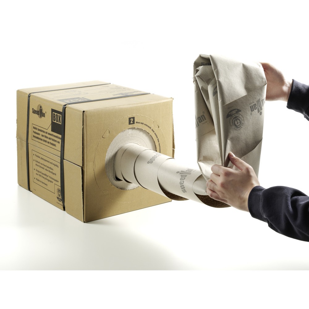 Produktabbildung Nr. 2: Papier de calage SpeedMan Box®, HxlxP 297 x 297 x 400 mm, longueur du rouleau 450 m, env. 70 g/m