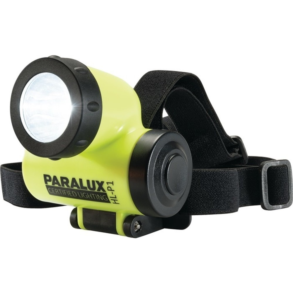 Produktabbildung: LED-Kopfleuchte PARALUX® HL-P1 4,5 V für Batterien 4xAAA Micro 3 W