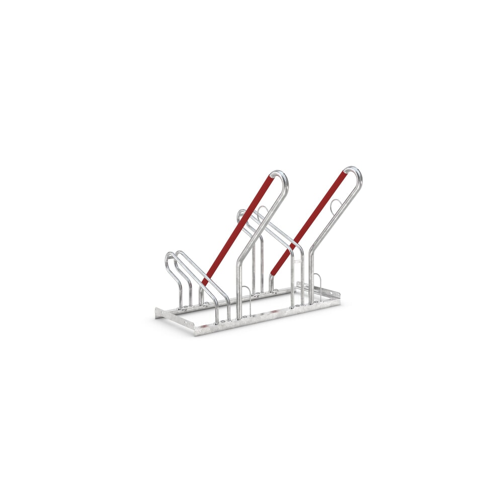 N° de l'image du produit 1 : Parc à vélo, stationnement d’1 côté, 2 emplacements, écart entre les roues 500 mm