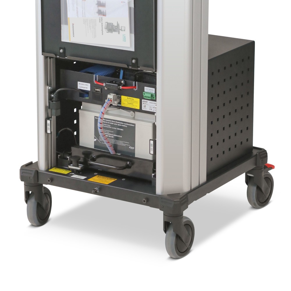 Produktabbildung Nr. 2: Paroi arrière multifonction pour poste de travail mobile WMD Jungheinrich