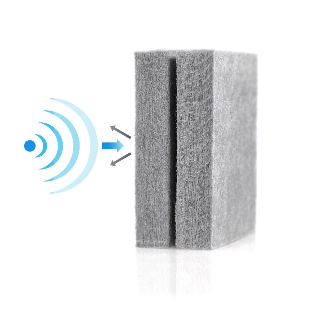 Produktabbildung Nr. 7: Pièce centrale hjh OFFICE pour système de parois de séparation FLEXMIUT, gris clair