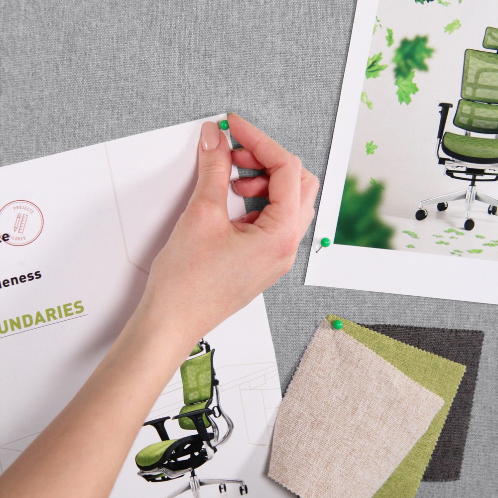 Produktabbildung Nr. 9: Pièce centrale hjh OFFICE pour système de parois de séparation FLEXMIUT, gris clair