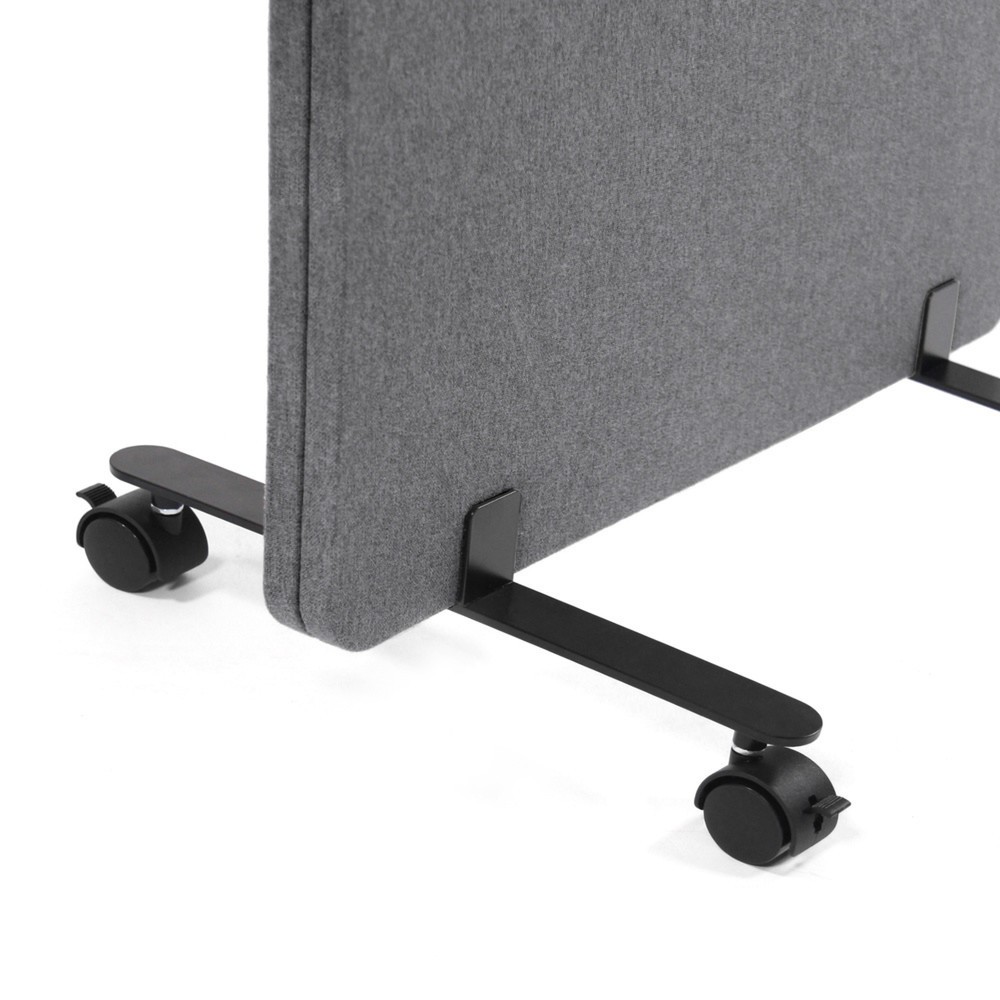 Produktabbildung Nr. 6: Pièce centrale hjh OFFICE pour système de parois de séparation FLEXMIUT, gris foncé