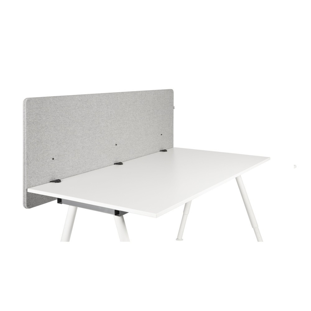 Illustration du produit: Paroi de séparation acoustique de bureau hjh OFFICE FLEXMIUT D 160 cm, gris clair