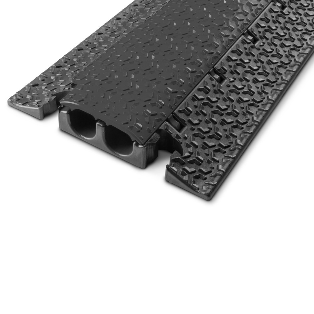 Produktabbildung Nr. 4: Passage de câbles Defender® MICRO 2 by Adam Hall, 2 canaux, noir