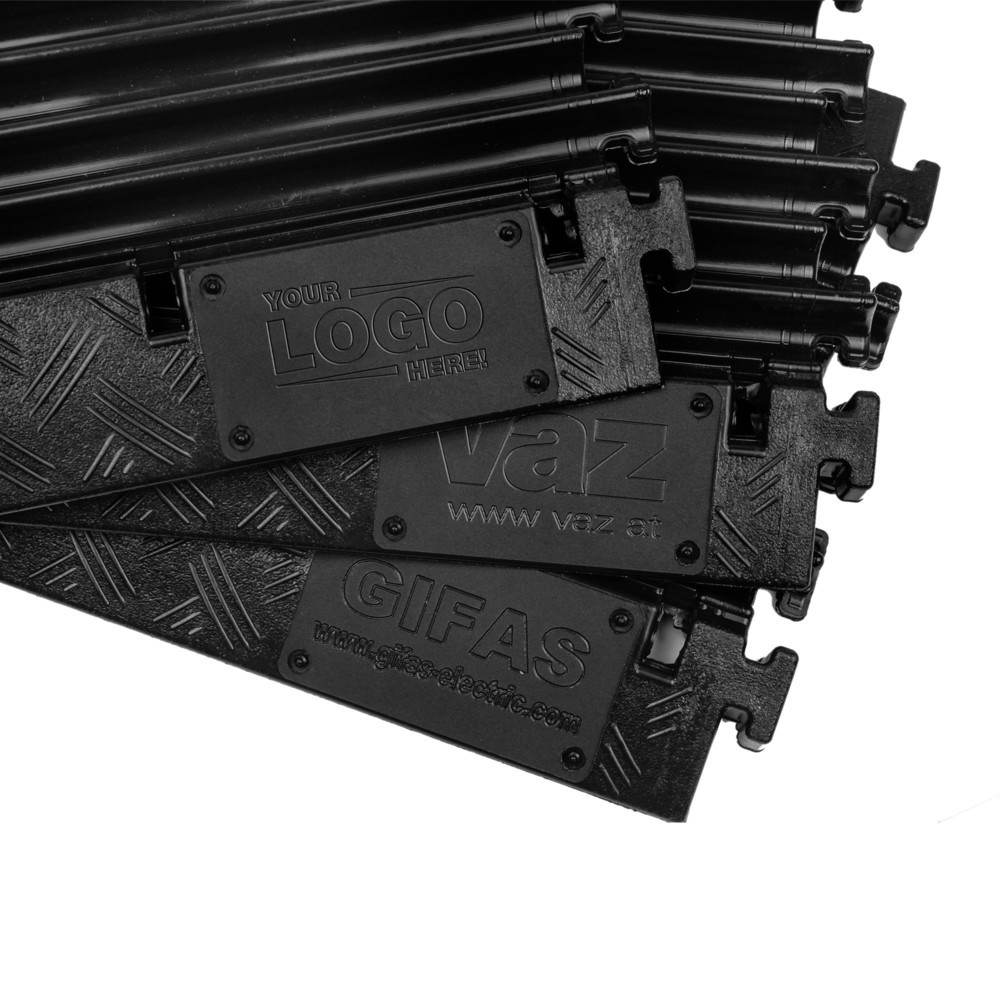 Produktabbildung Nr. 3: Passage de câbles Defender® MIDI 4C by Adam Hall, 4 canaux, noir
