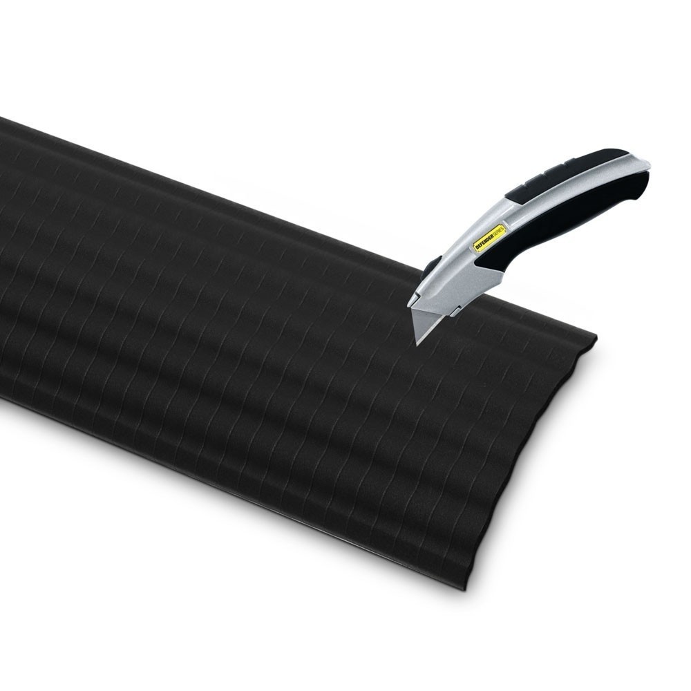 Produktabbildung Nr. 3: Passage de câbles Defender® OFFICE by Adam Hall, 4 canaux, noir