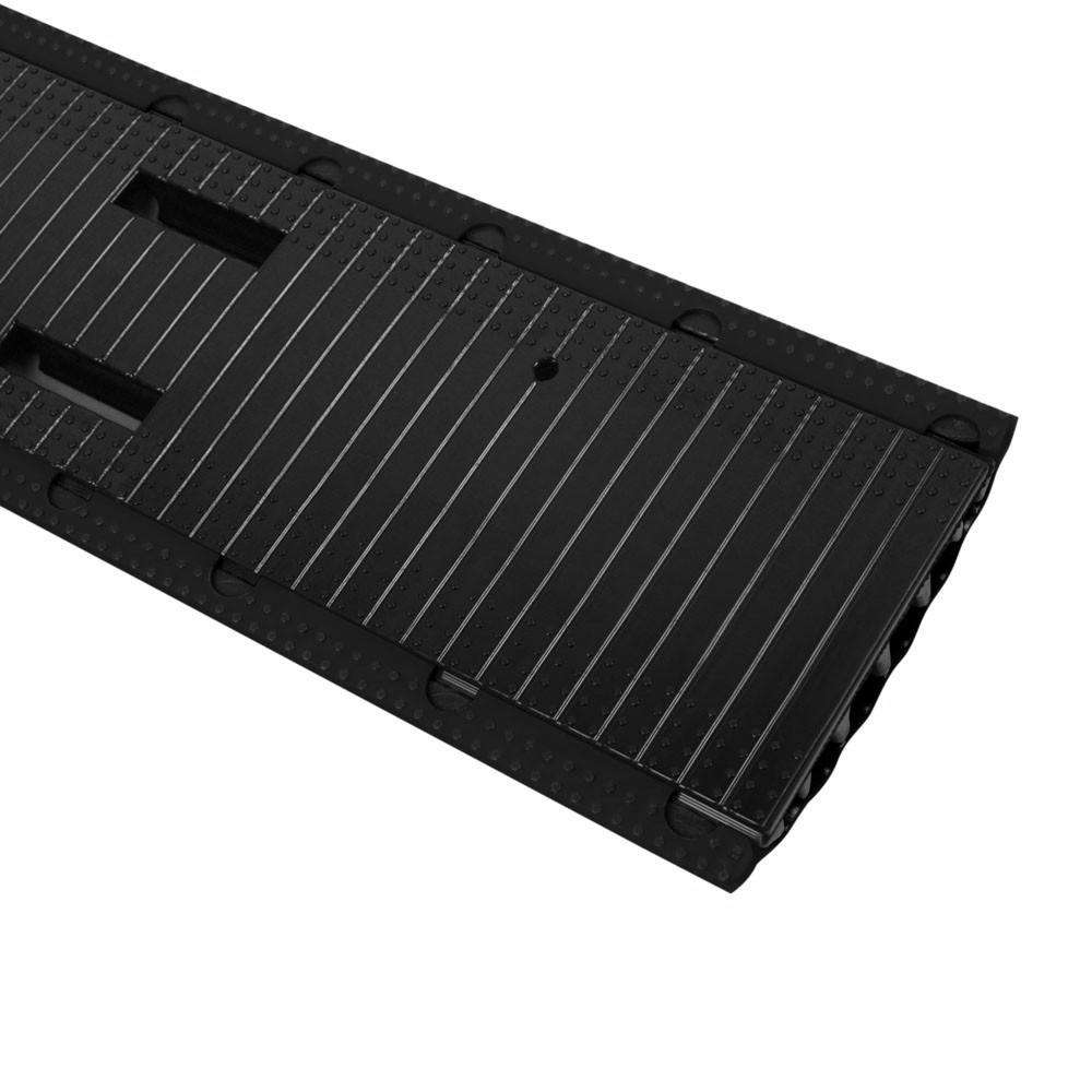 Produktabbildung Nr. 4: Passage de câbles Defender® OFFICE by Adam Hall, 4 canaux, noir