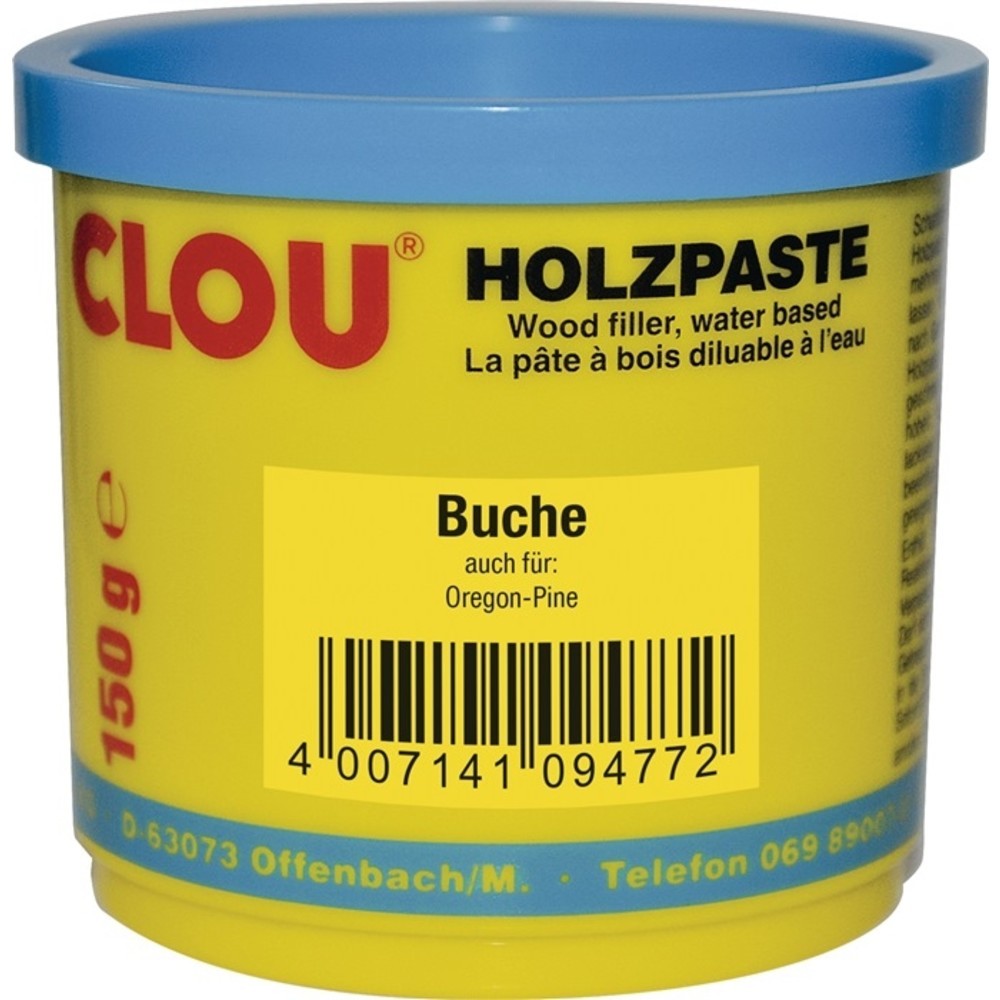 Produktabbildung Nr. 2: Pâte de bois CLOU couleur 04 hêtre 150g