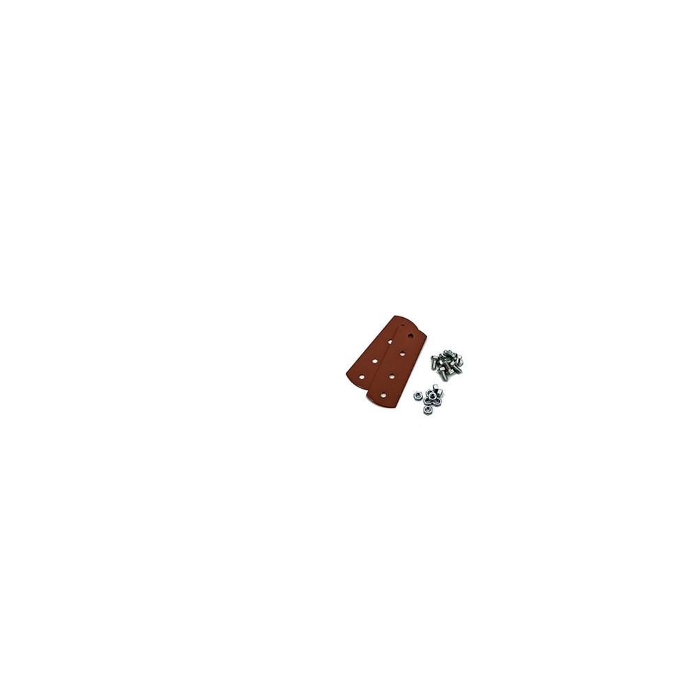 Illustration du produit: Patte de fixation RAL 8004 BAVARIA®